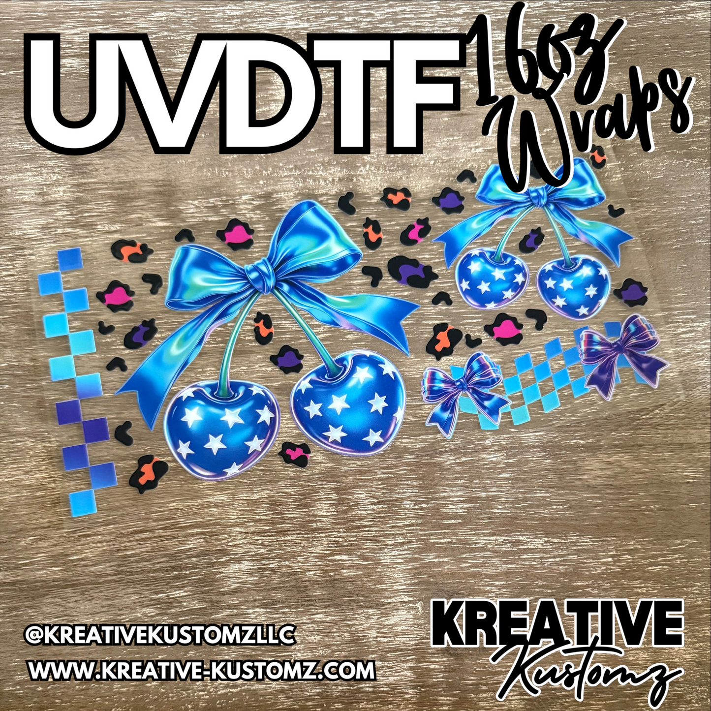 1358 | RTS | UV DTF Cup Wrap for 16oz Libbey Glass