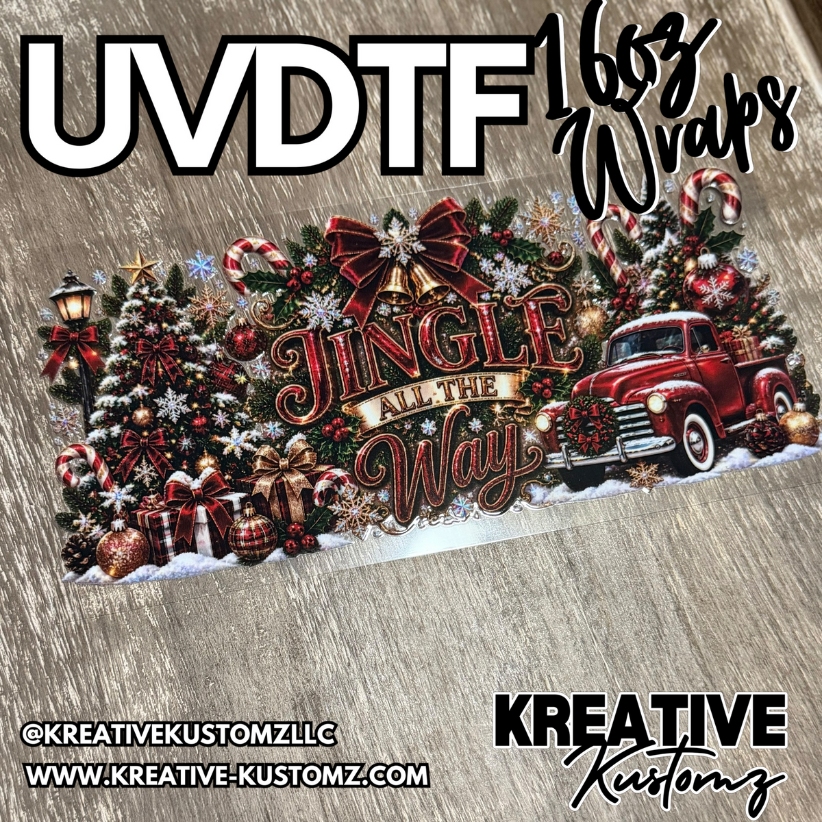 1431 | RTS | UV DTF Cup Wrap for 16oz Libbey Glass