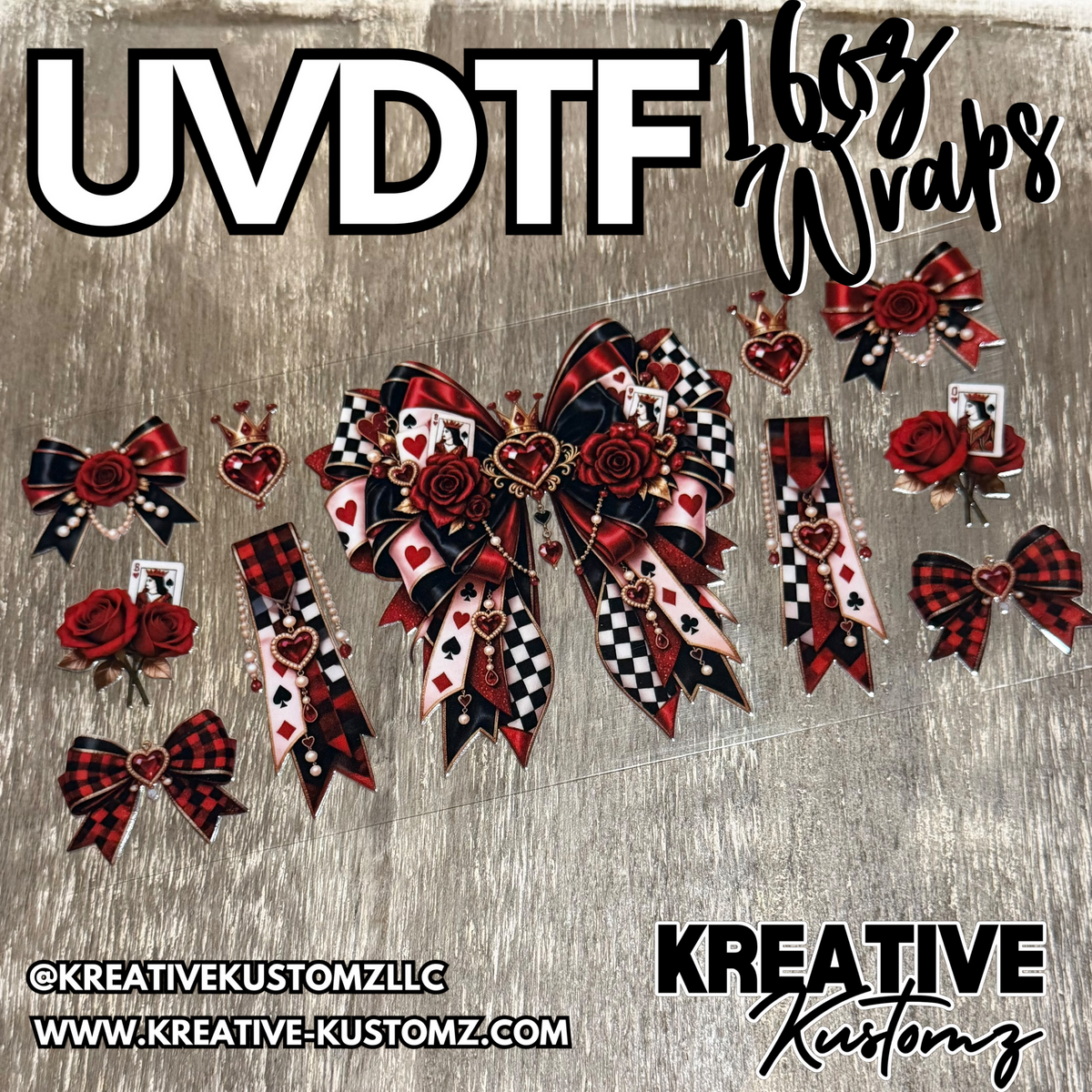 1474 | RTS | UV DTF Cup Wrap for 16oz Libbey Glass