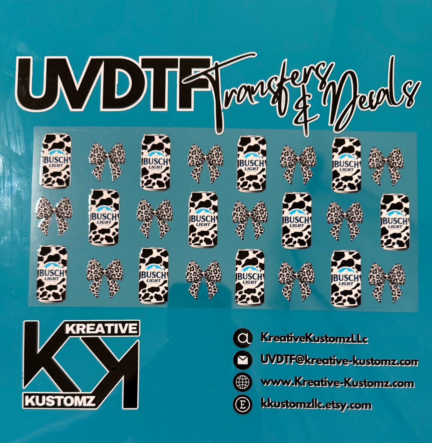 UV-0692 | UVDTF | 16oz Glass Can Libbey Wrap