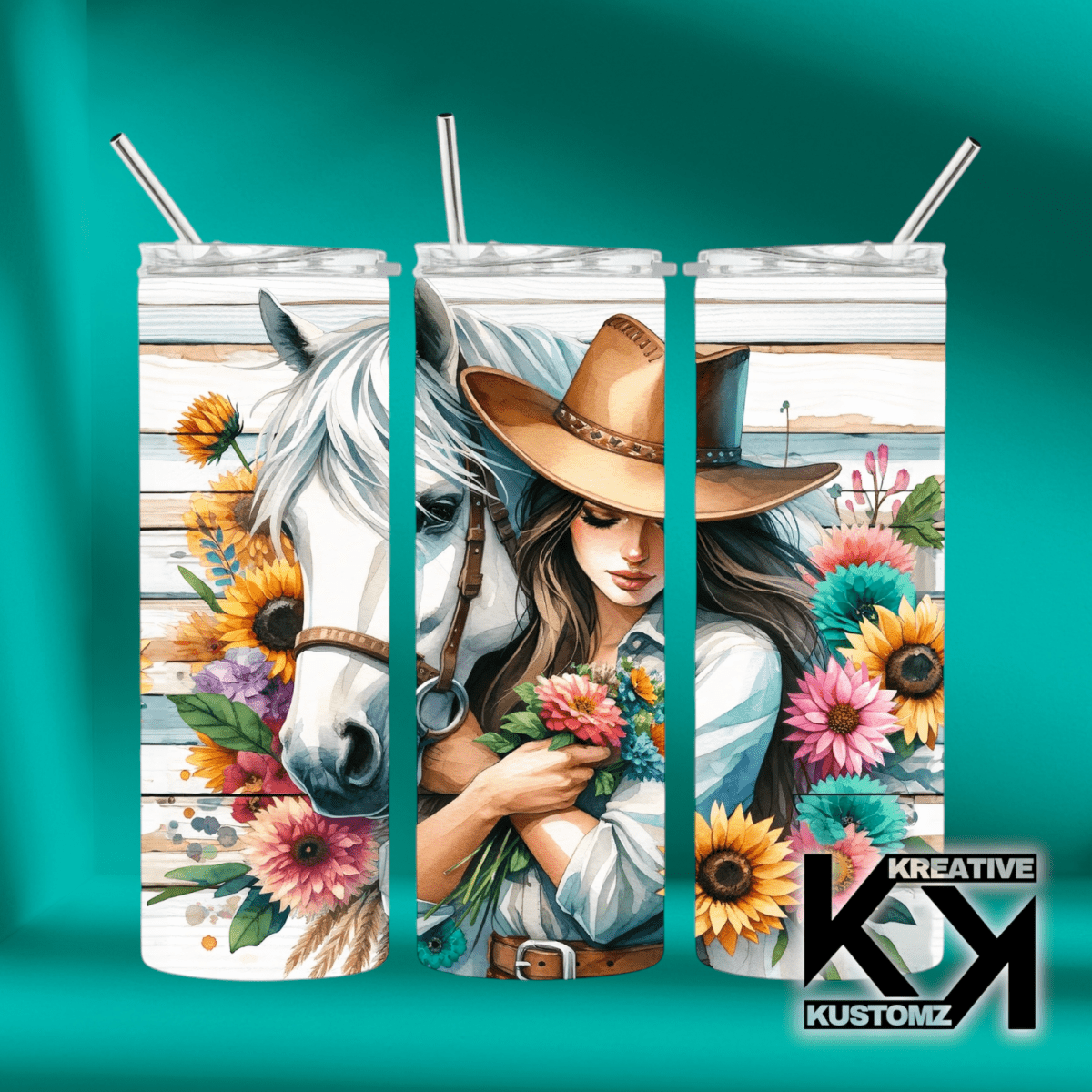 20oz Animal Tumbler180 - Kreative Kustomz