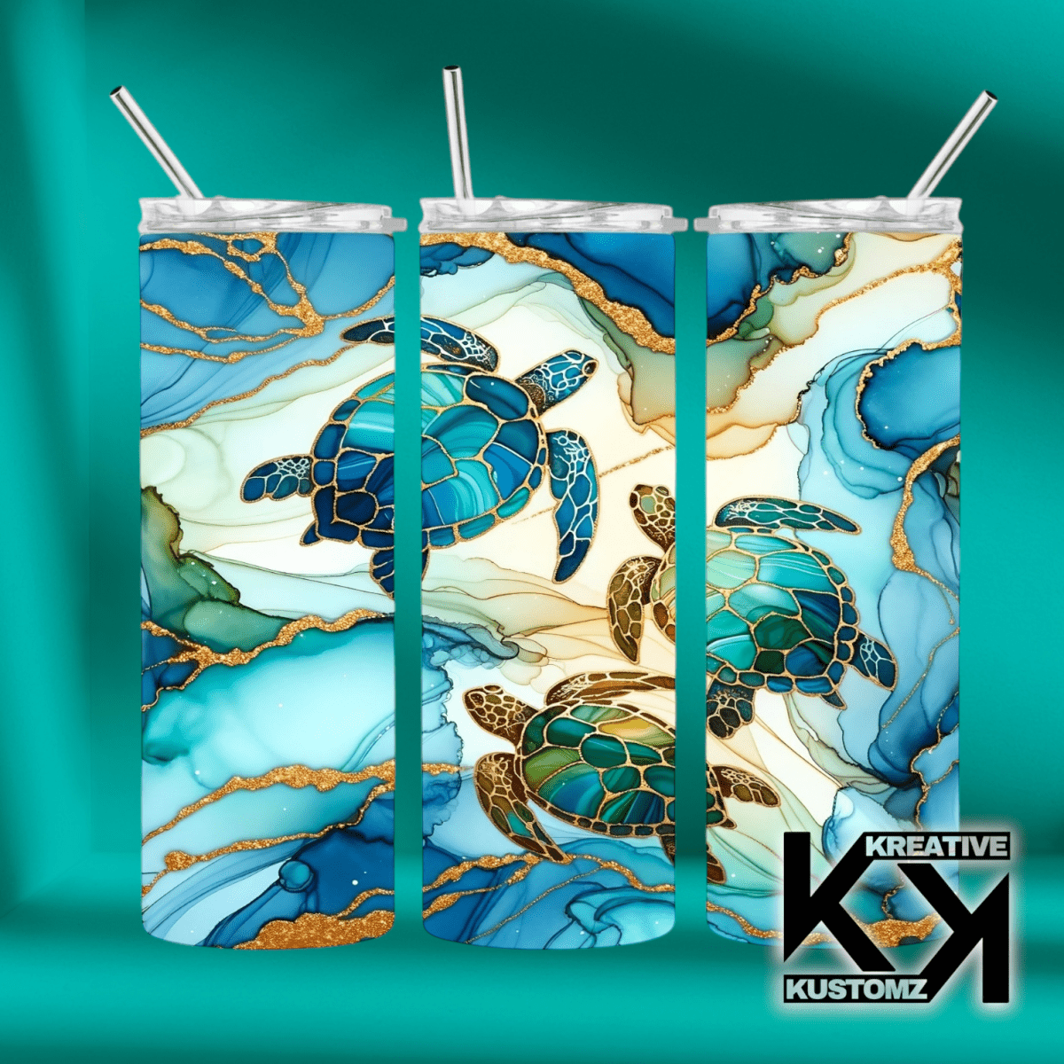 20oz Animal Tumbler218 - Kreative Kustomz