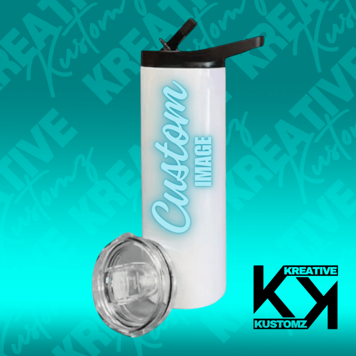 20oz CUSTOM DUO TUMBLER - Kreative Kustomz