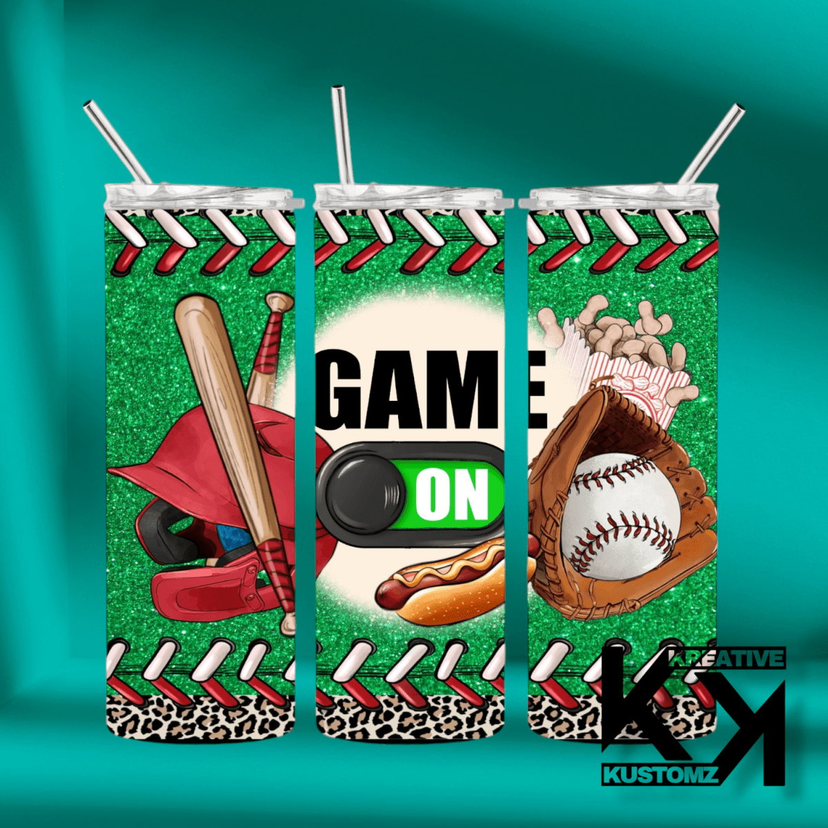 20oz Sports Tumbler - 10 - Kreative Kustomz