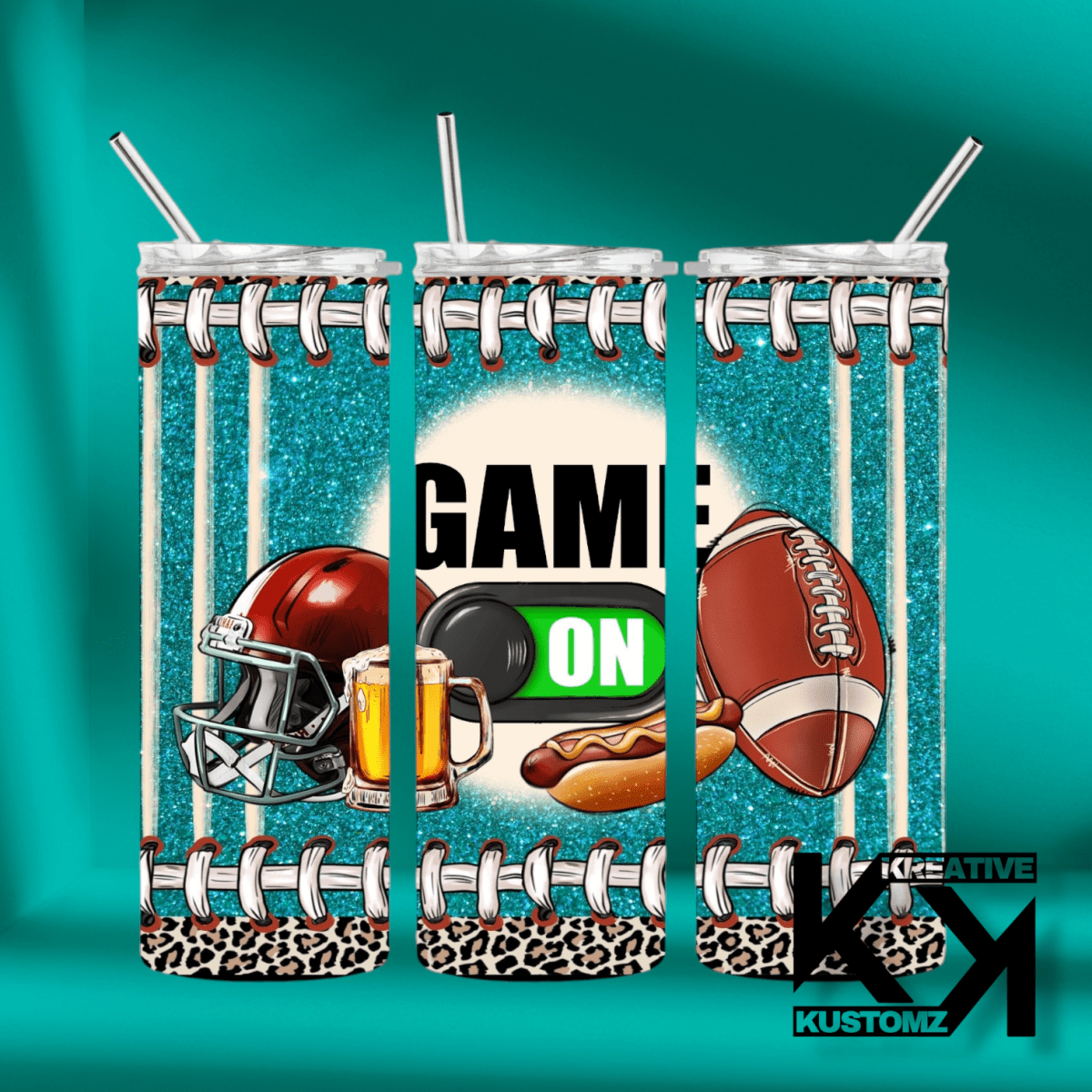 20oz Sports Tumbler - 52 - Kreative Kustomz