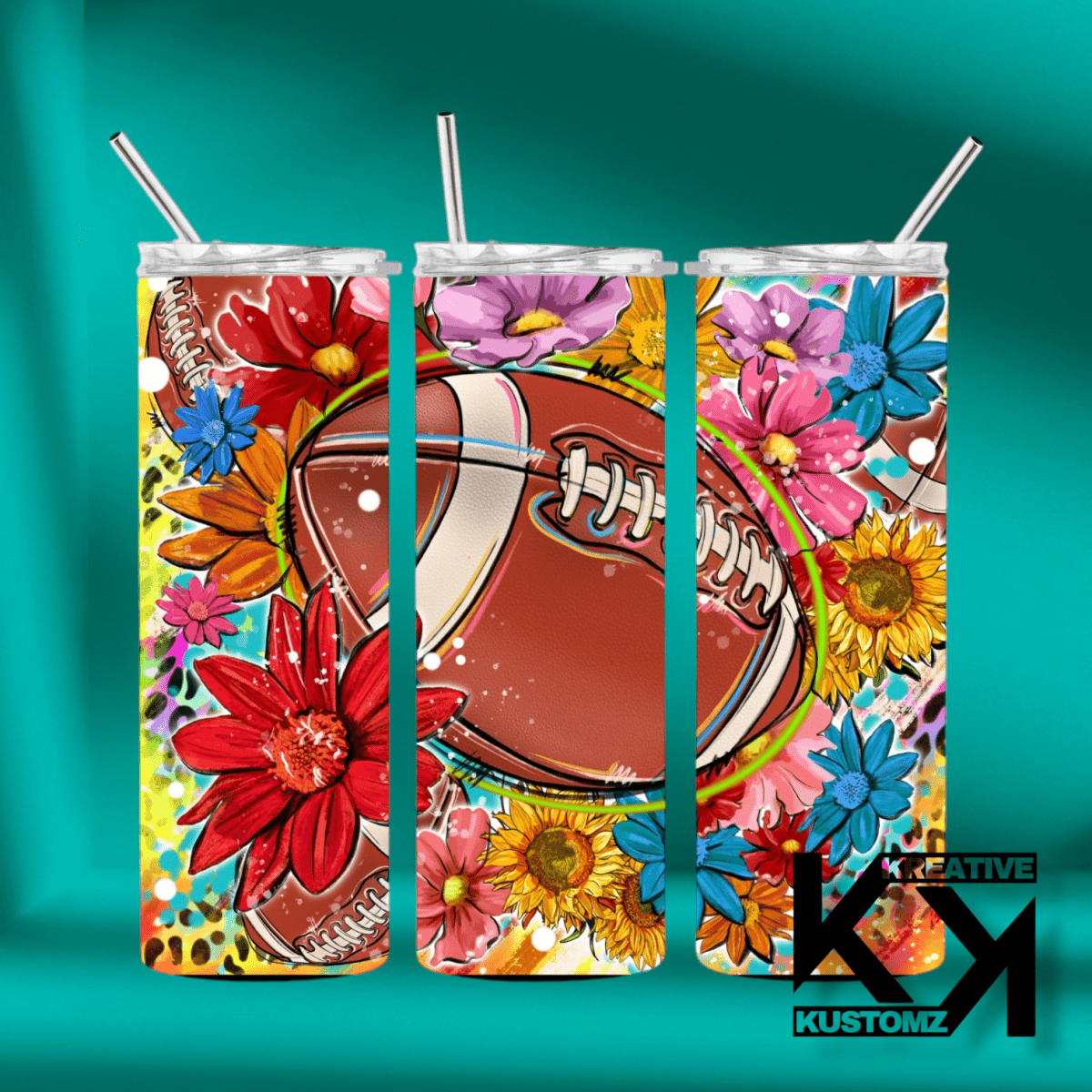 20oz Sports Tumbler - 53 - Kreative Kustomz