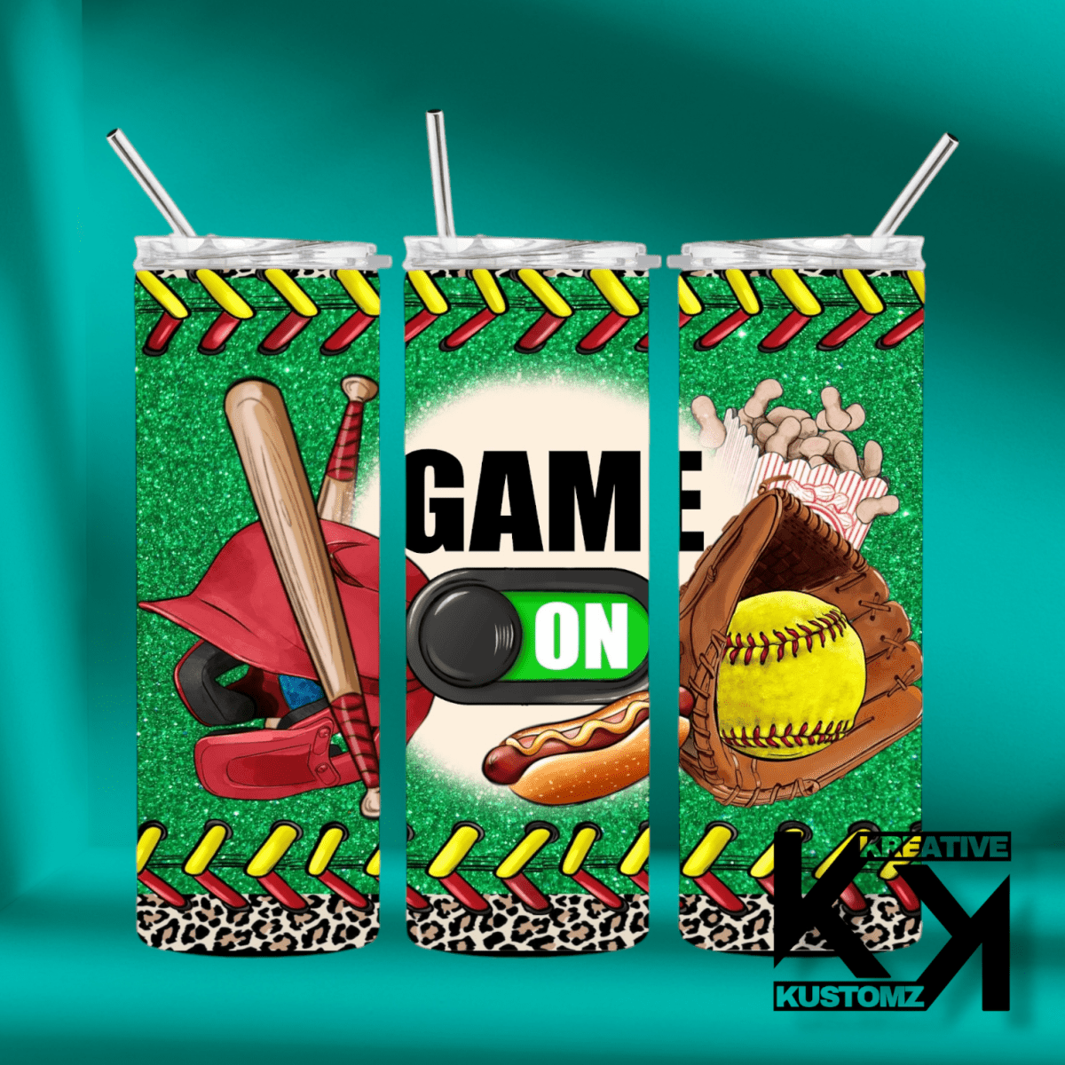 20oz Sports Tumbler - 56 - Kreative Kustomz