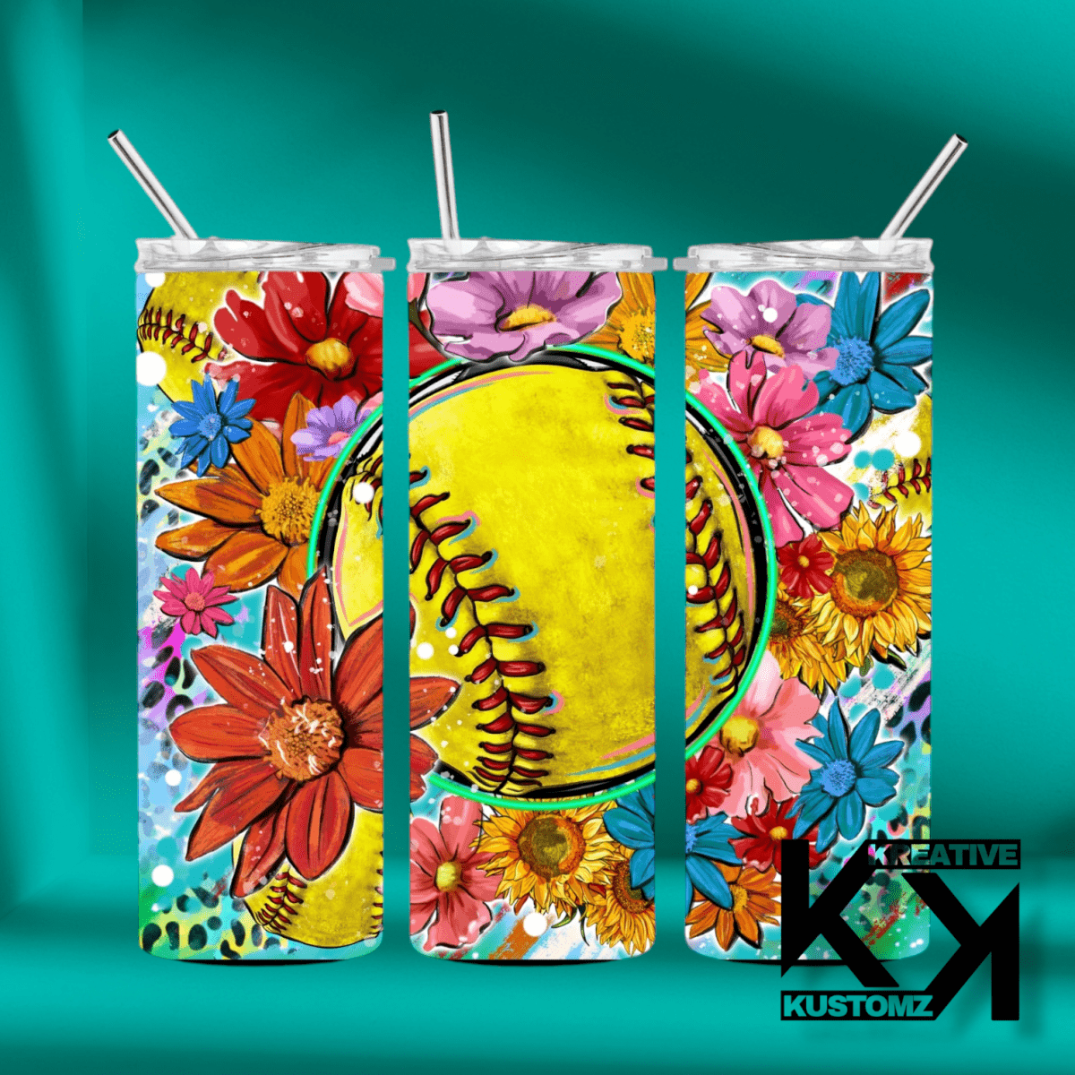 20oz Sports Tumbler - 76 - Kreative Kustomz