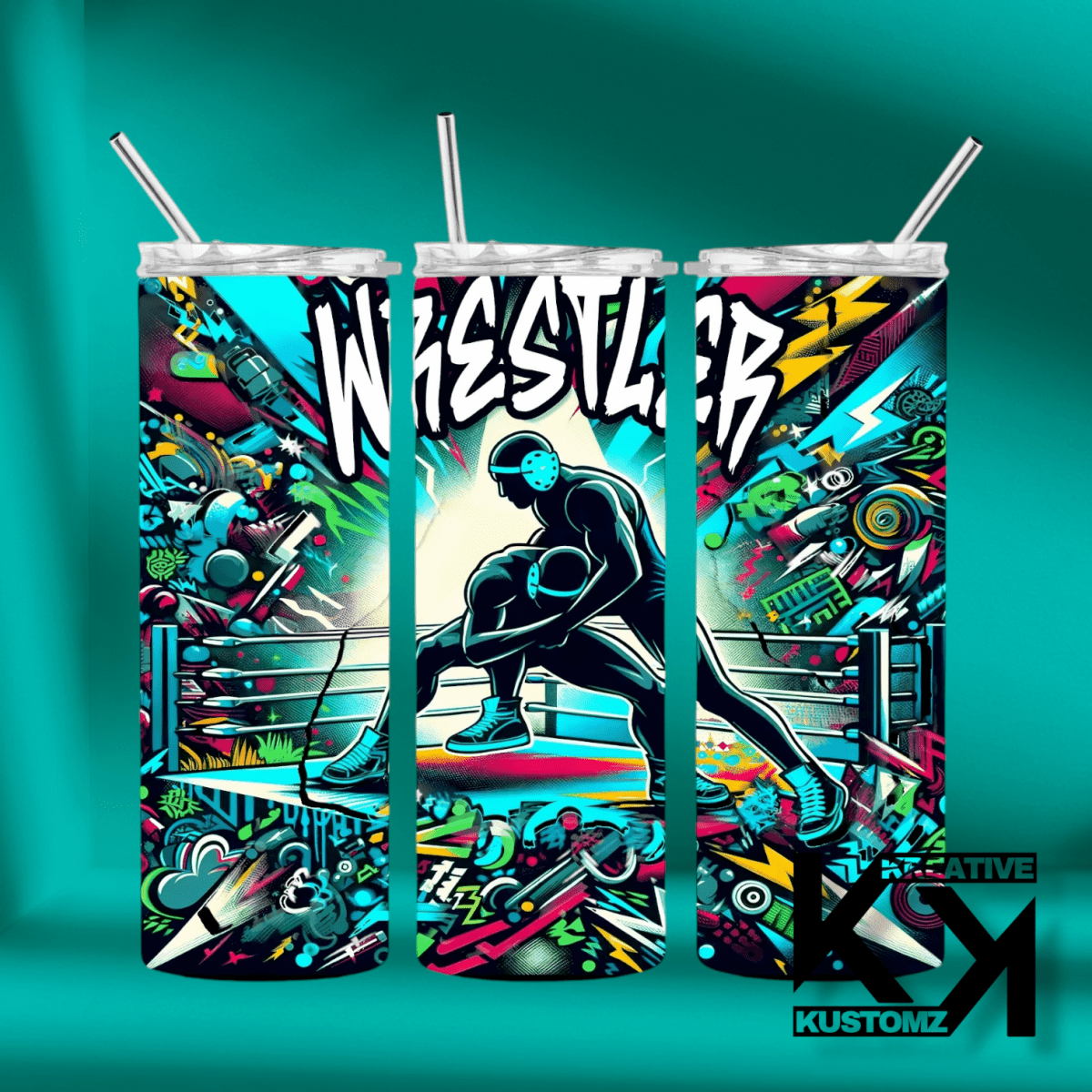 20oz Sports Tumbler - 81 - Kreative Kustomz