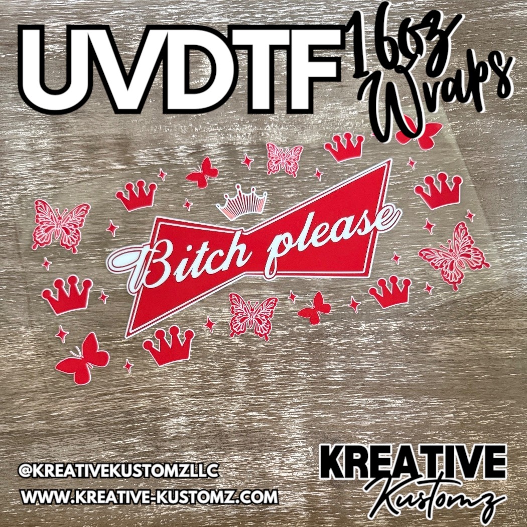 1289 | RTS | UV DTF Cup Wrap for 16oz Libbey Glass