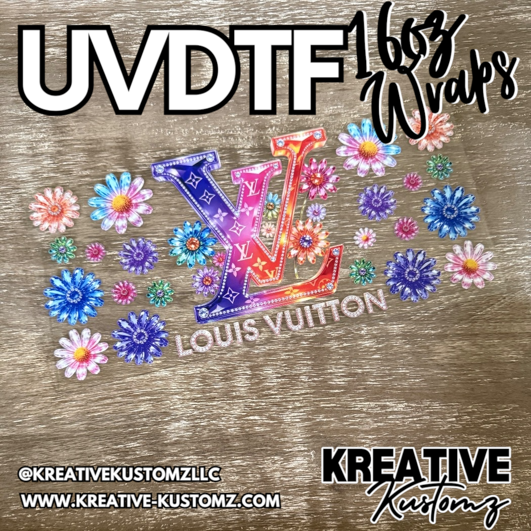 1237 | RTS | UV DTF Cup Wrap for 16oz Libbey Glass