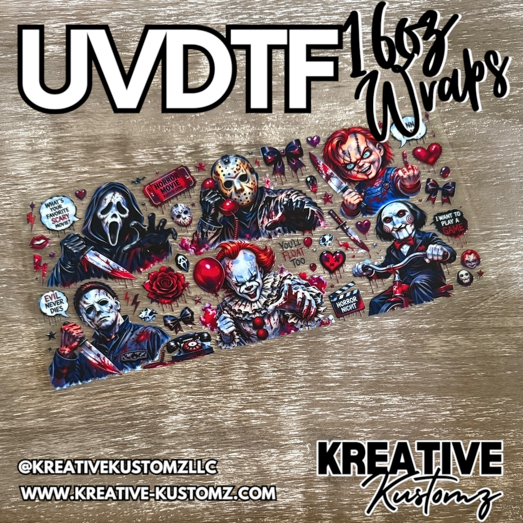 1256 | RTS | UV DTF Cup Wrap for 16oz Libbey Glass