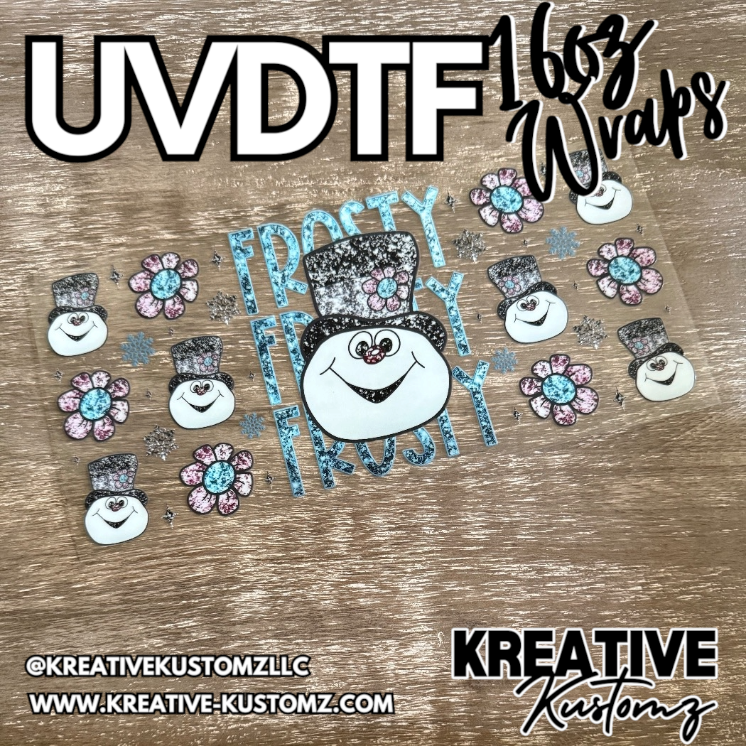 1280 | RTS | UV DTF Cup Wrap for 16oz Libbey Glass
