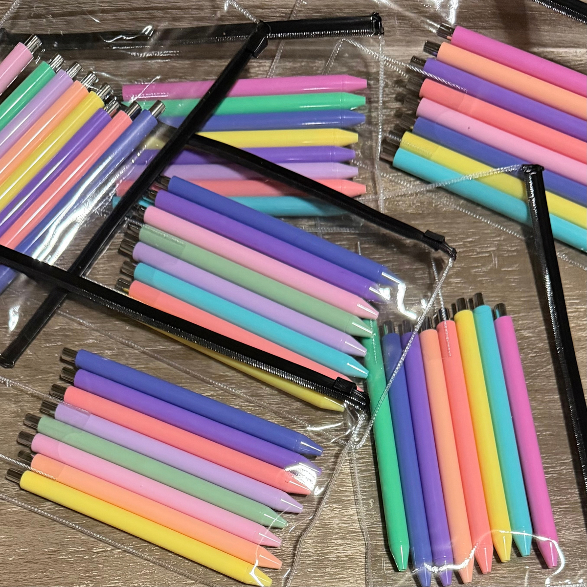 Pastel Pen 8/pack | Plastic Pen Blanks