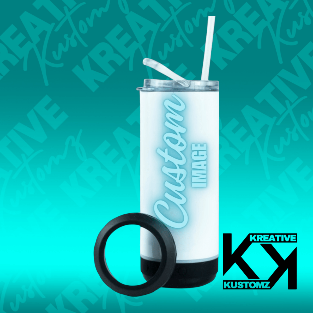 4in1 CUSTOM SPEAKER CAN COOLER - Kreative Kustomz
