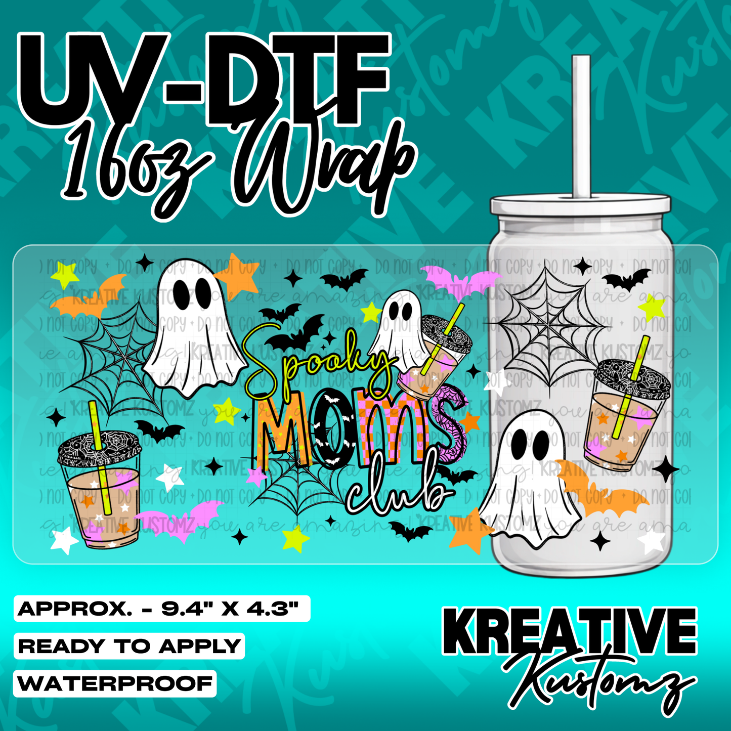 5523 | UV DTF Cup Wrap for 16oz Libbey Glass