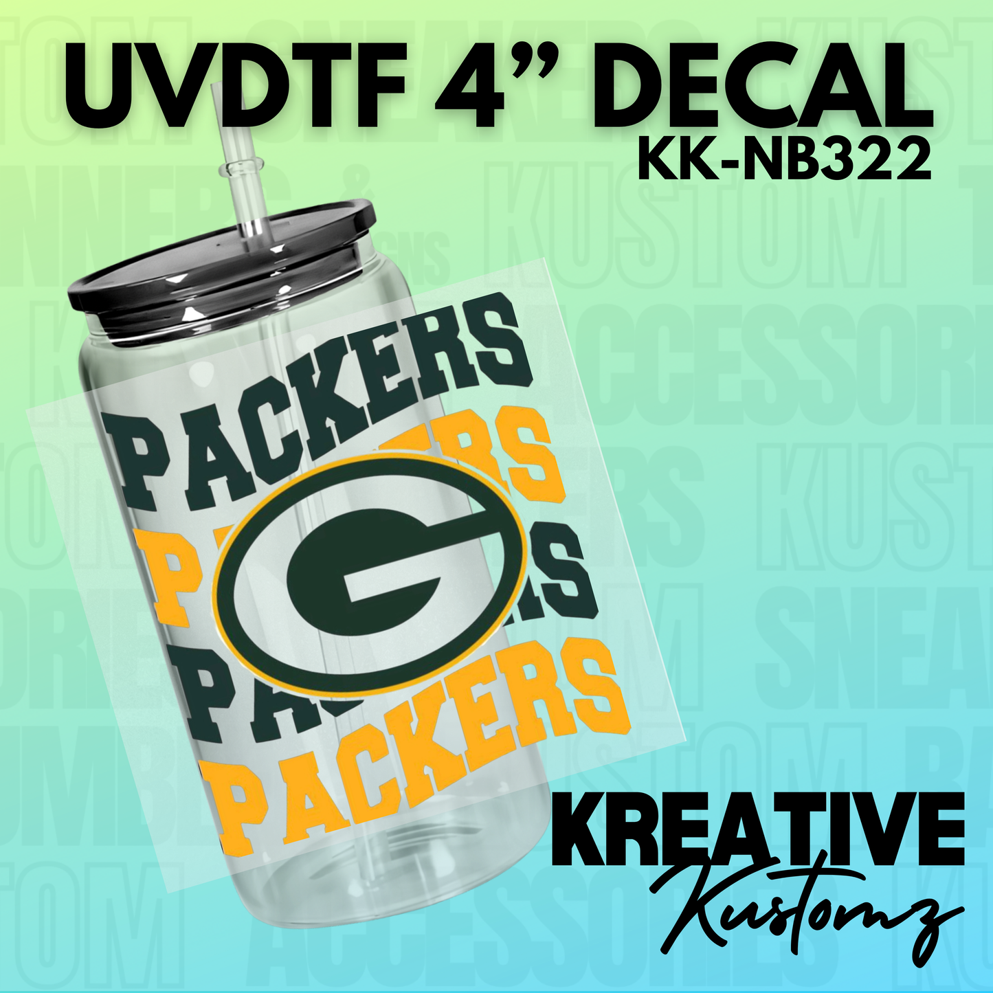 Green Yellow GB Decal