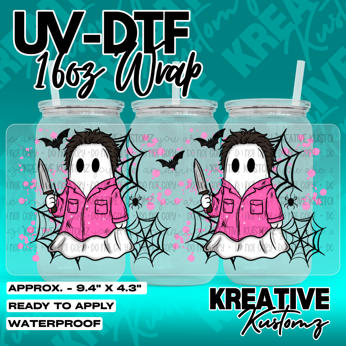 7202 | UV DTF Cup Wrap for 16oz Libbey Glass