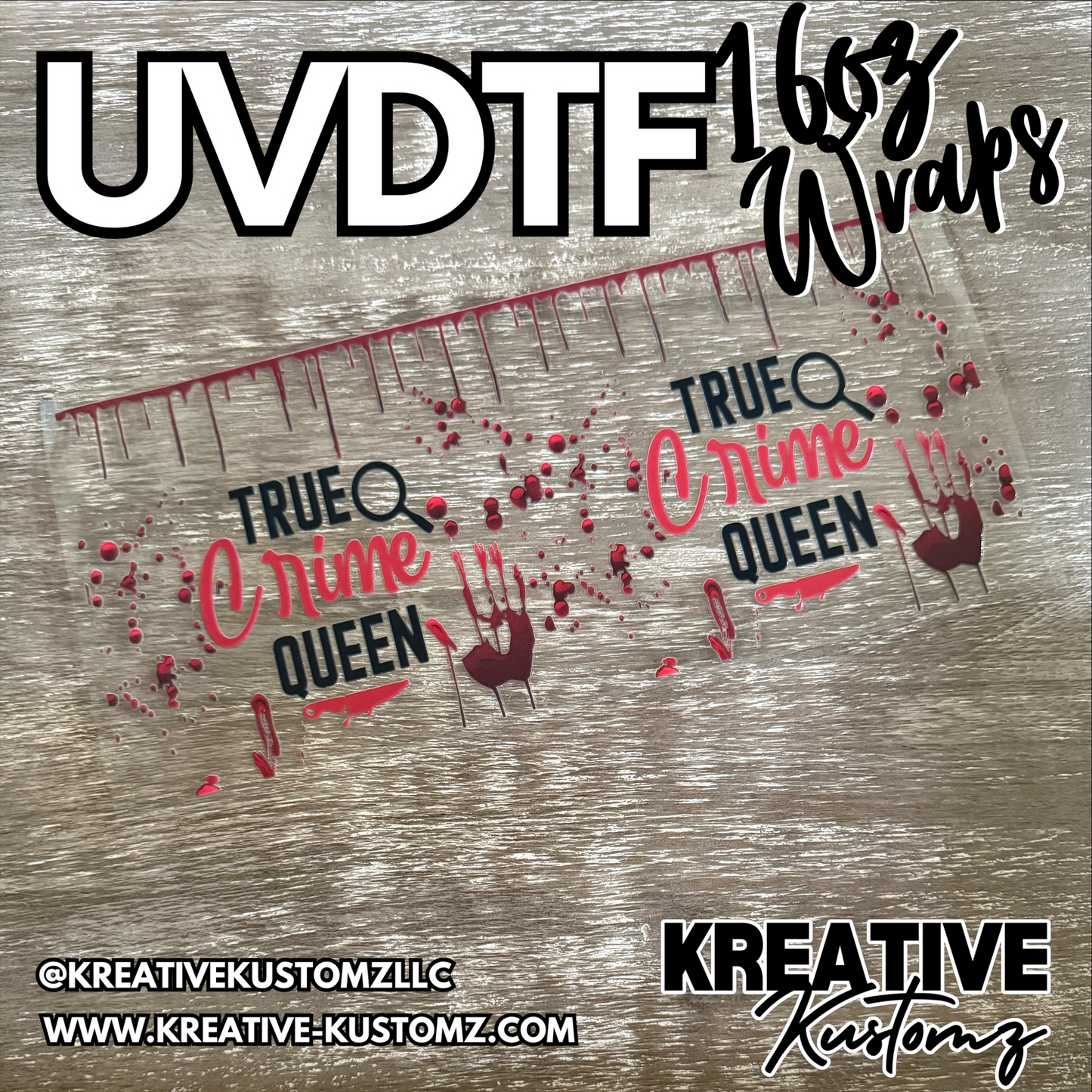 1364 | RTS | UV DTF Cup Wrap for 16oz Libbey Glass