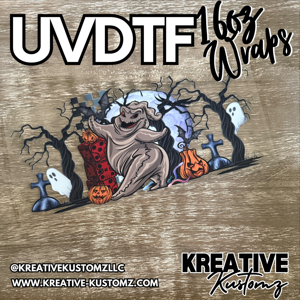 1368 | RTS | UV DTF Cup Wrap for 16oz Libbey Glass