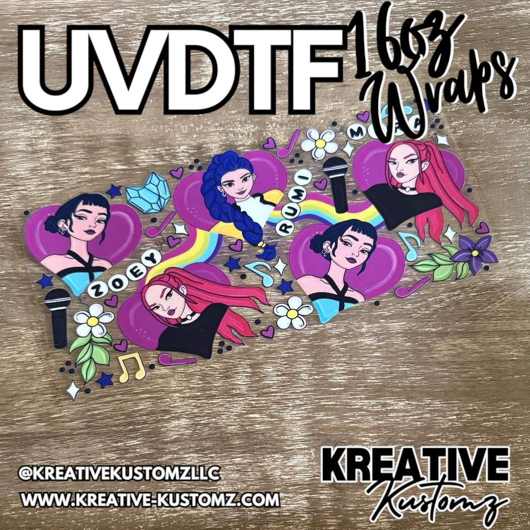 1329 | RTS | UV DTF Cup Wrap for 16oz Libbey Glass