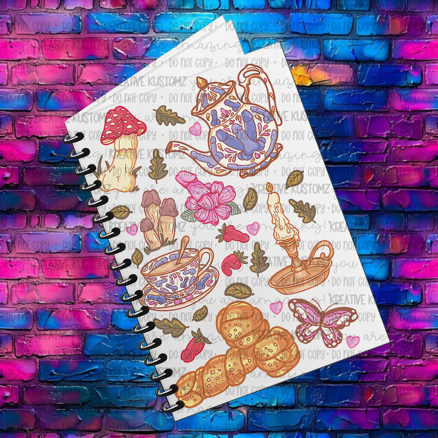 Biscuit Peens | UVDTF A5 Notebook Wrap Decal