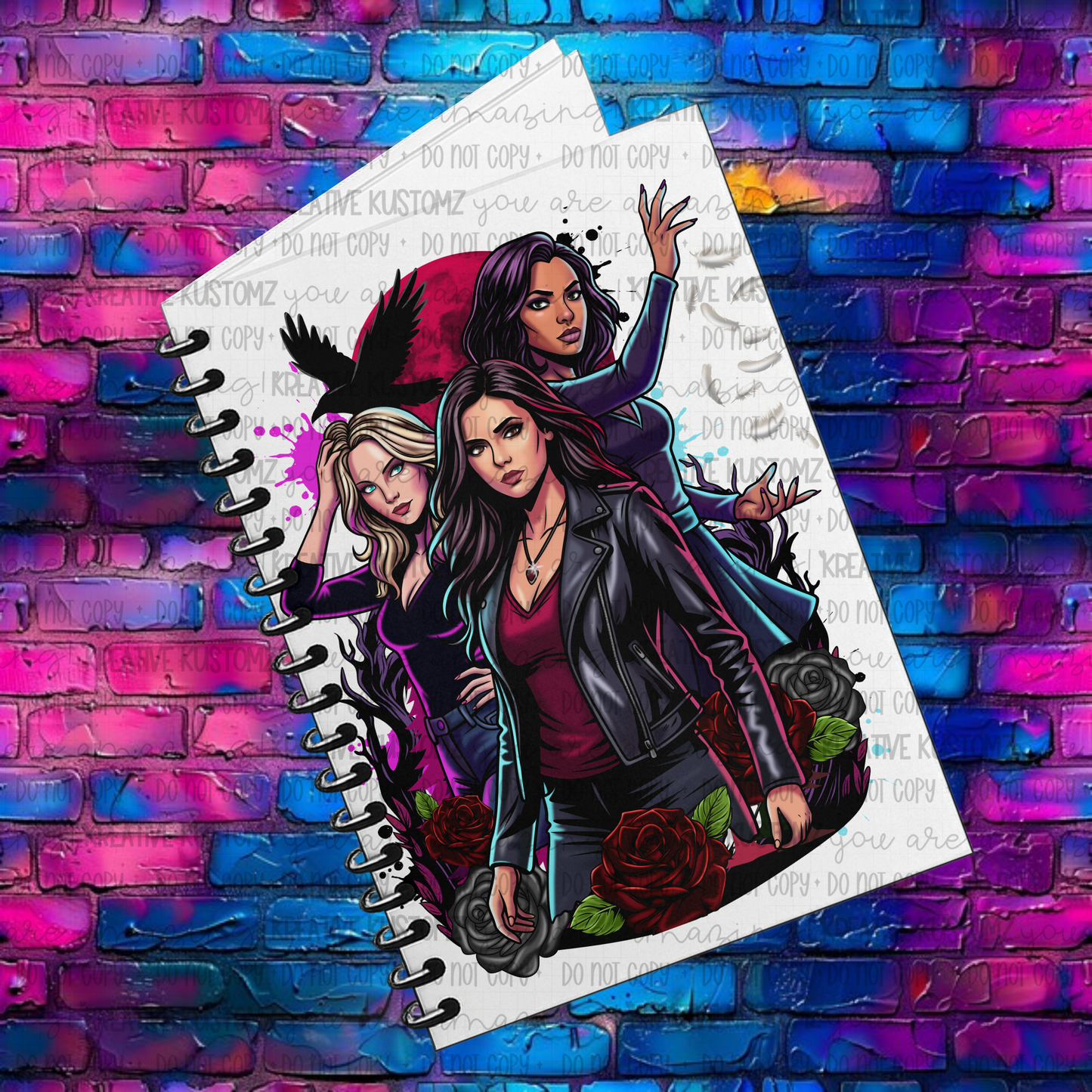Vampire Stories| UVDTF A5 Notebook Wrap Decal
