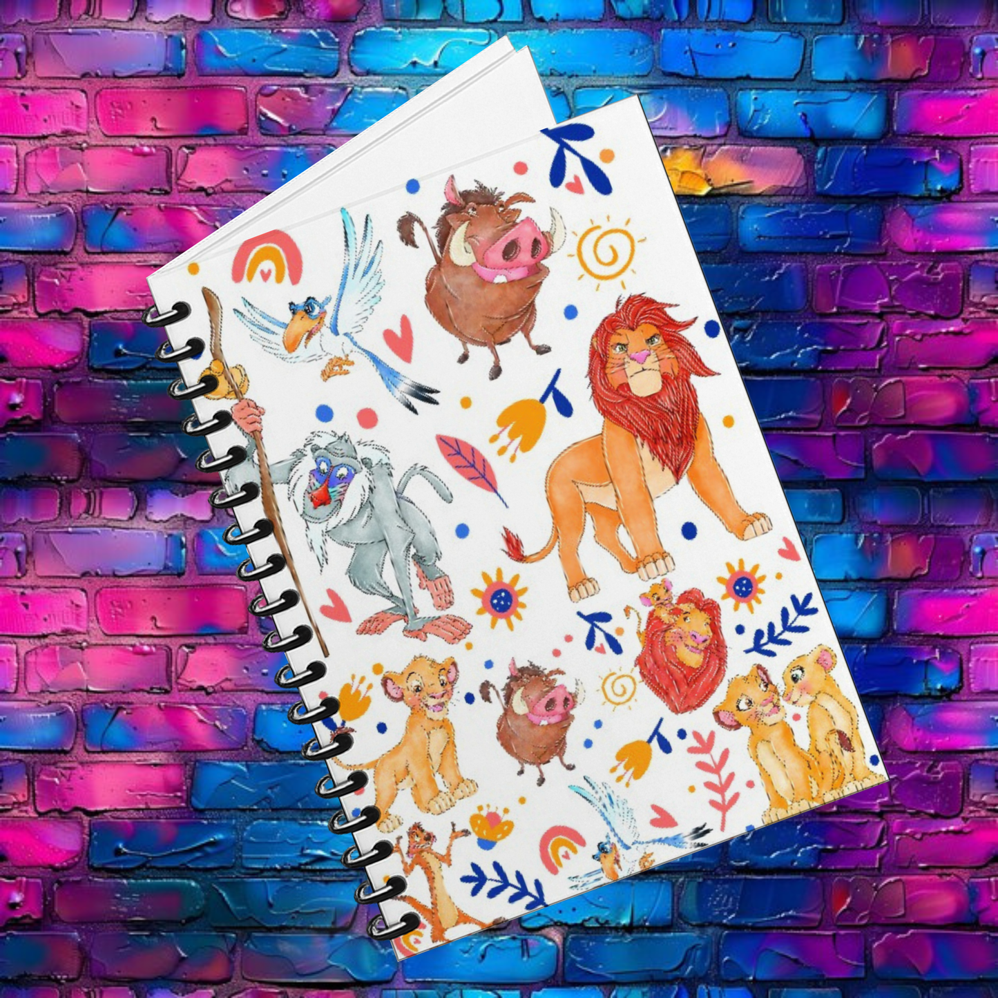 RTS Lions | UVDTF A5 Notebook Wrap Decal