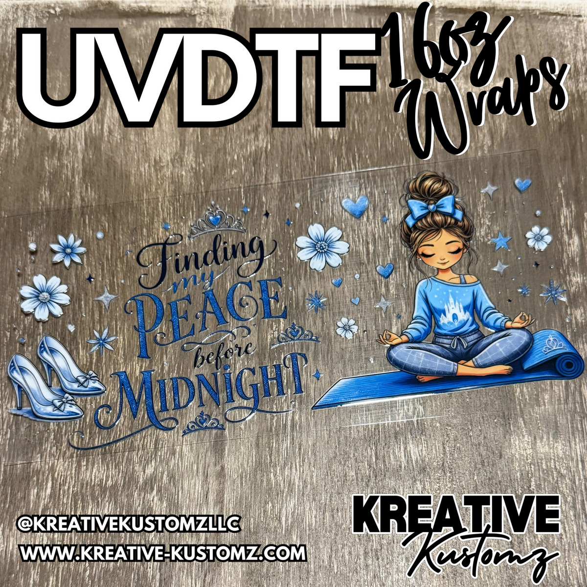 1544 | RTS | UV DTF Cup Wrap for 16oz Libbey Glass