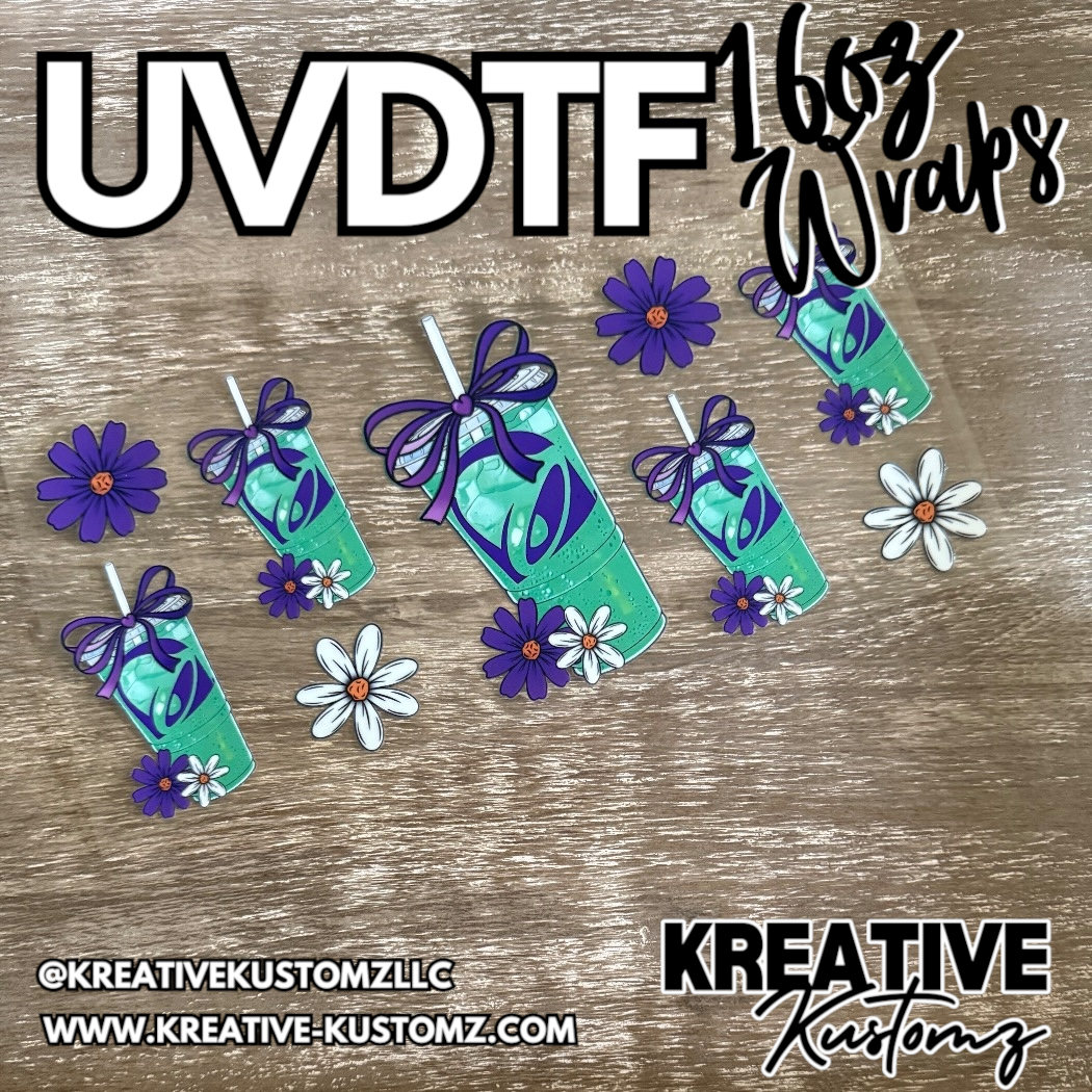 1246 | RTS | UV DTF Cup Wrap for 16oz Libbey Glass