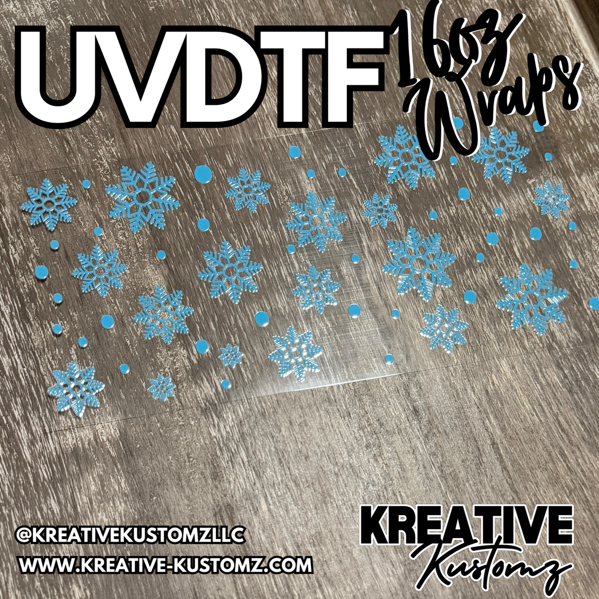 1433 | RTS | UV DTF Cup Wrap for 16oz Libbey Glass
