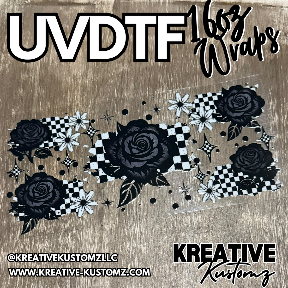 1471 | RTS | UV DTF Cup Wrap for 16oz Libbey Glass