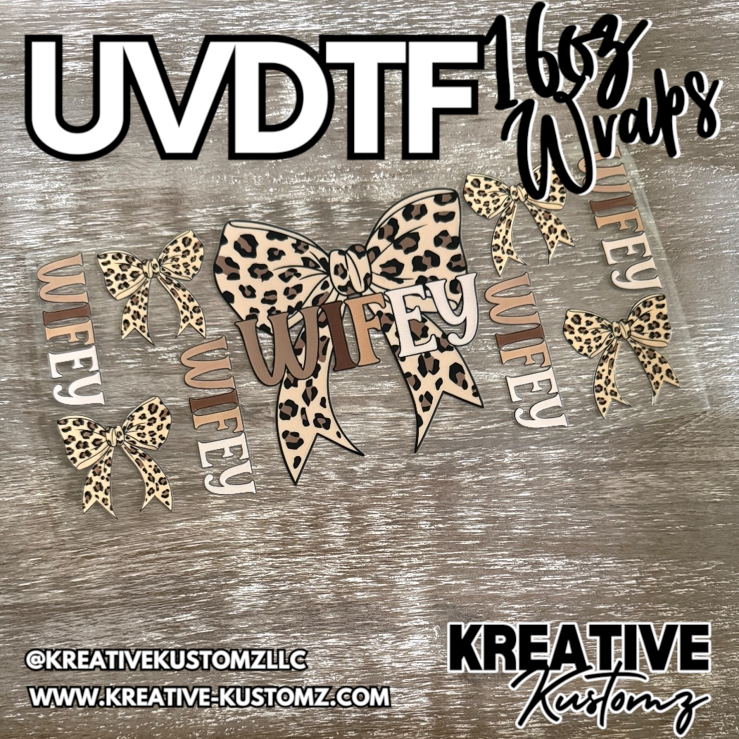 1317 | RTS | UV DTF Cup Wrap for 16oz Libbey Glass