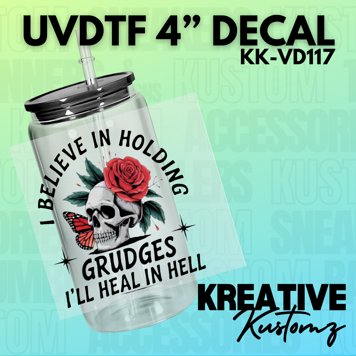 Holding Grudges Decal