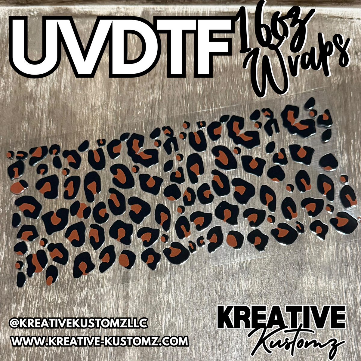 1470 | RTS | UV DTF Cup Wrap for 16oz Libbey Glass