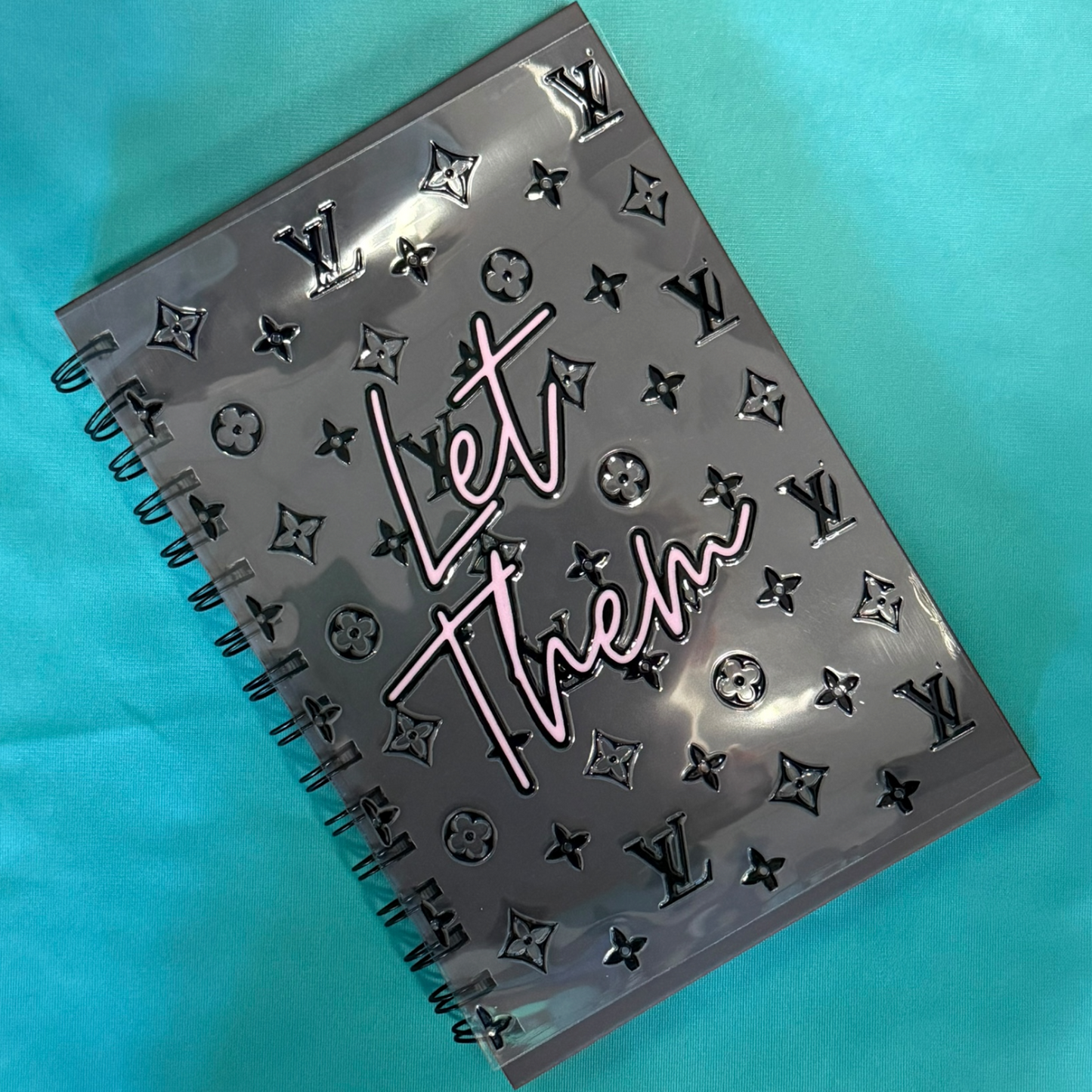 Let Them | UVDTF A5 Notebook Wrap Decal
