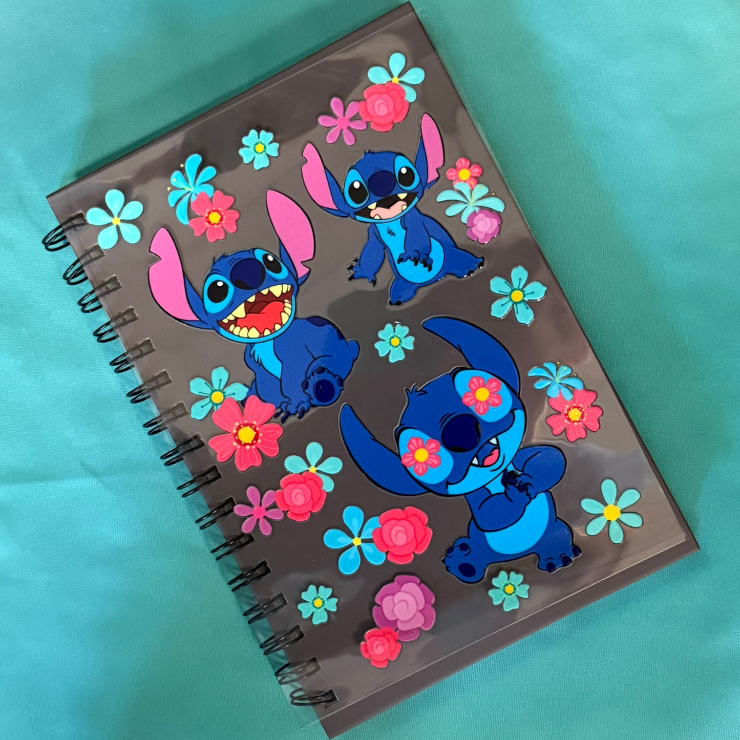 Alien Flower | UVDTF A5 Notebook Wrap Decal