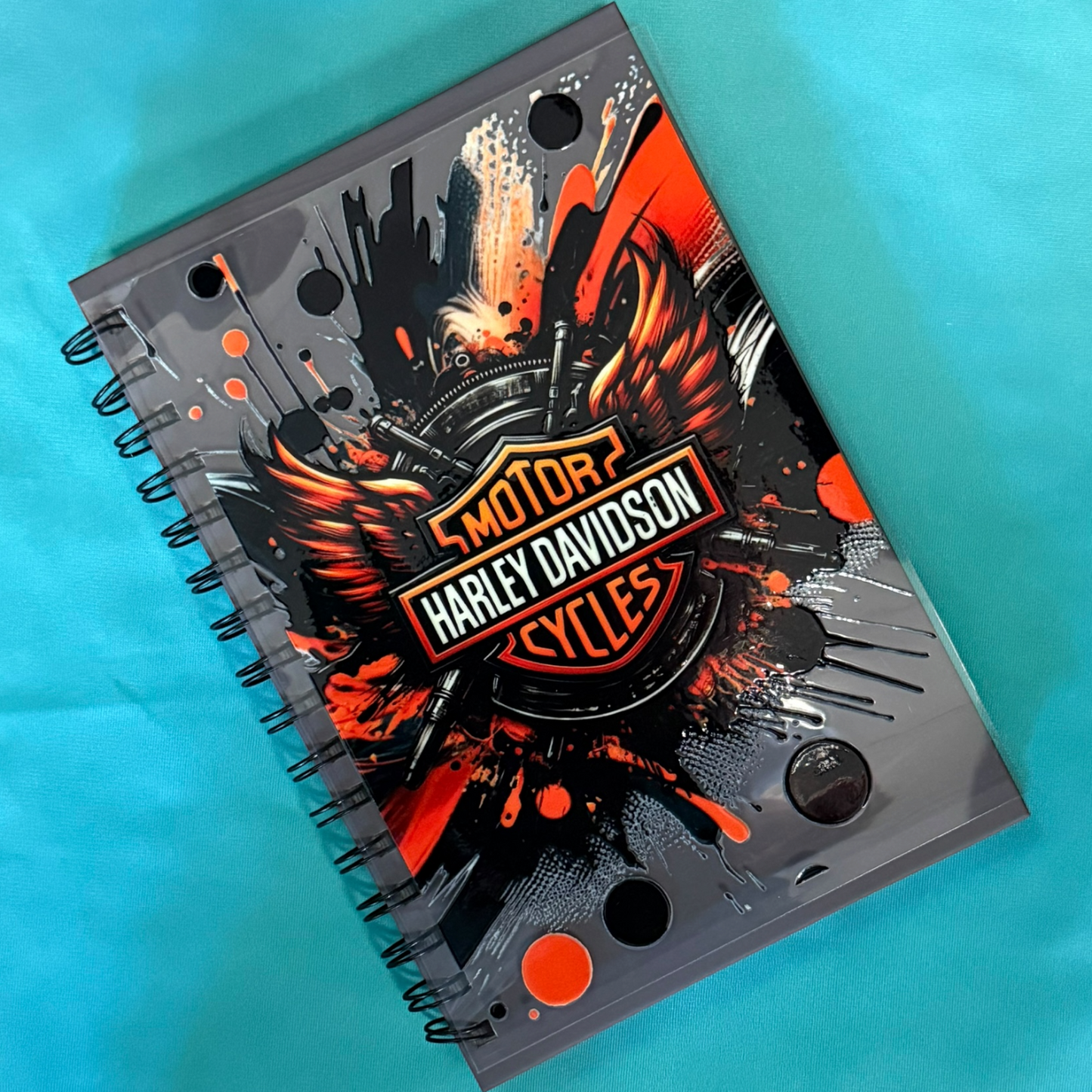 HD Motorcycles | UVDTF A5 Notebook Wrap Decal