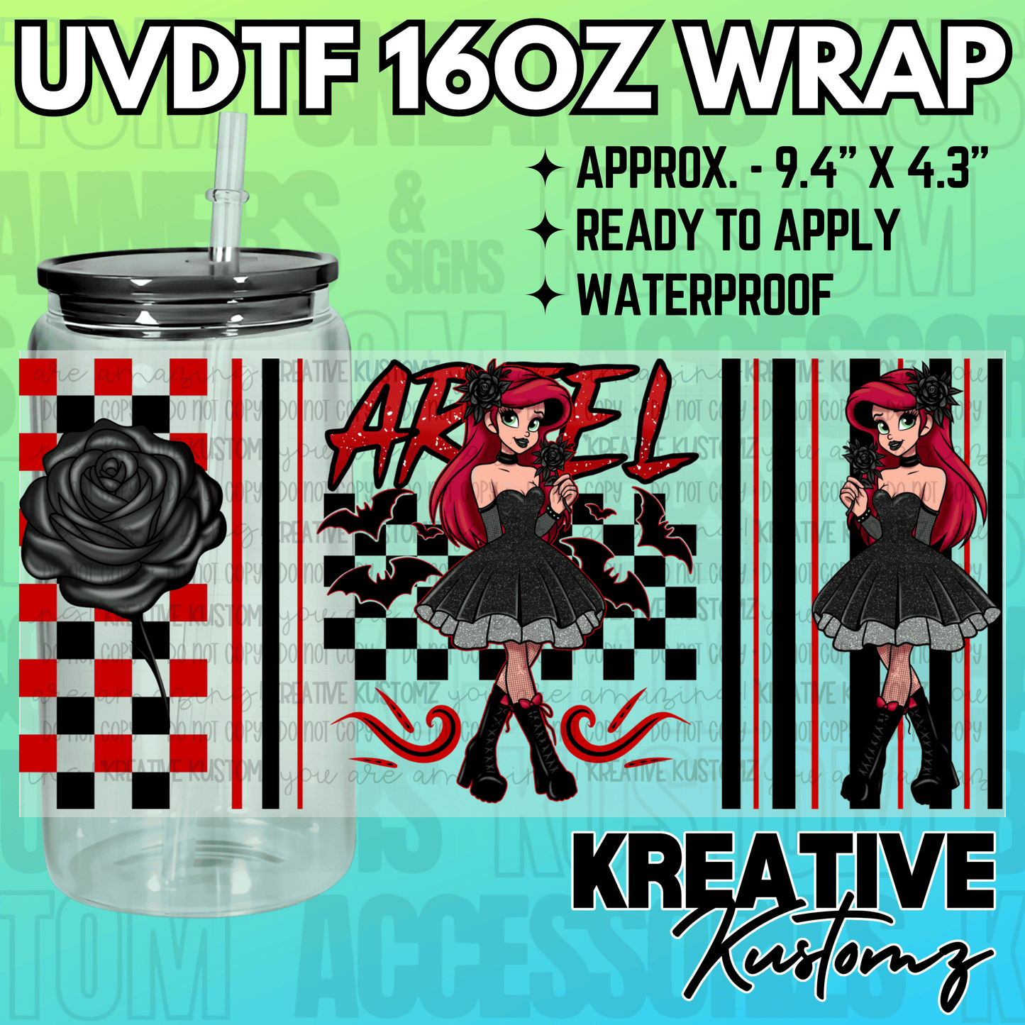 KK-2312 | UVDTF | 16oz Glass Can Libbey Wrap