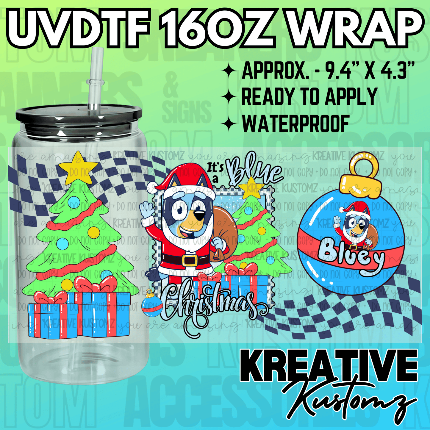 KK-2359 | UVDTF | 16oz Glass Can Libbey Wrap