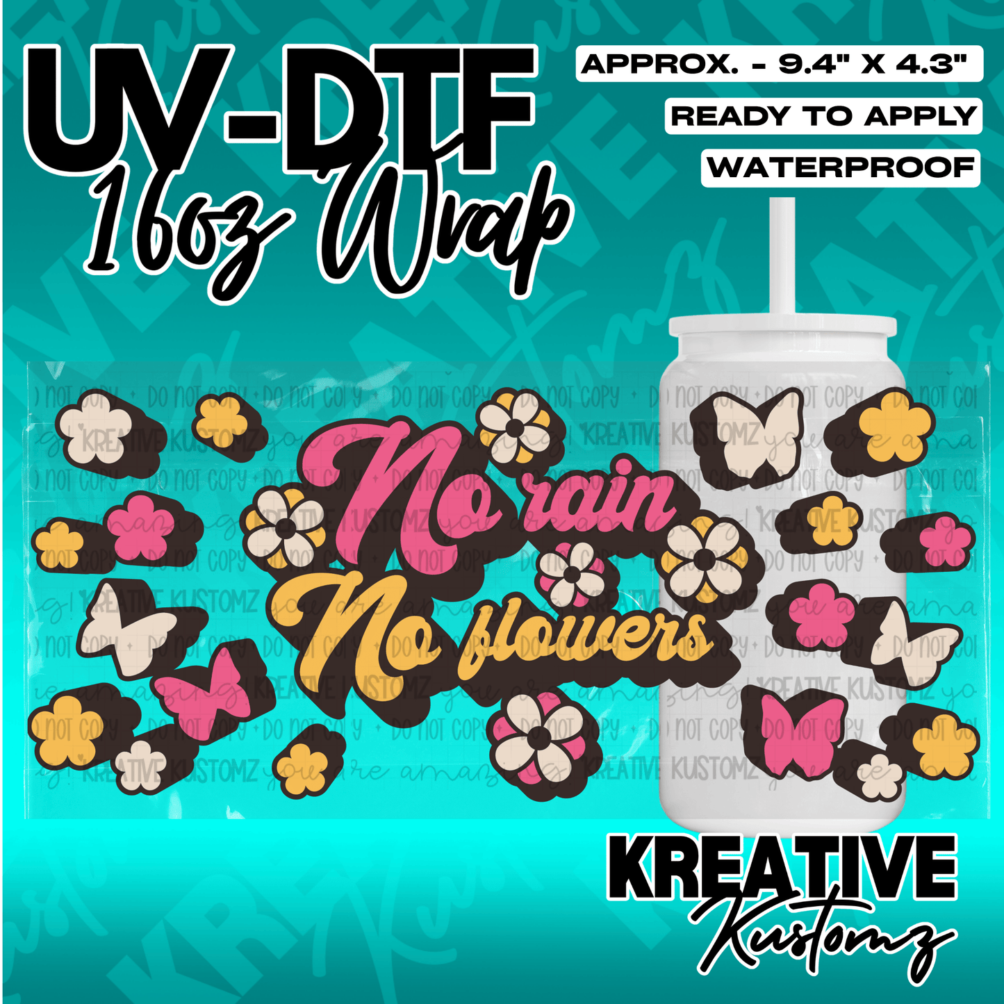 KK-4866 | UVDTF | 16oz Glass Can Libbey Wrap