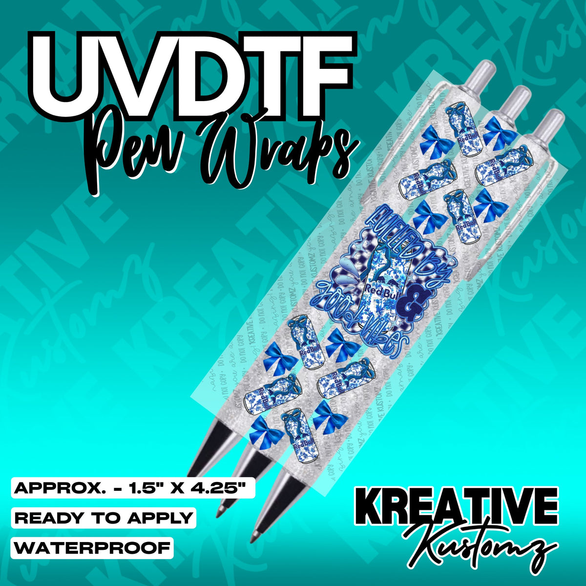 011 | UVDTF Pen Wrap Decal