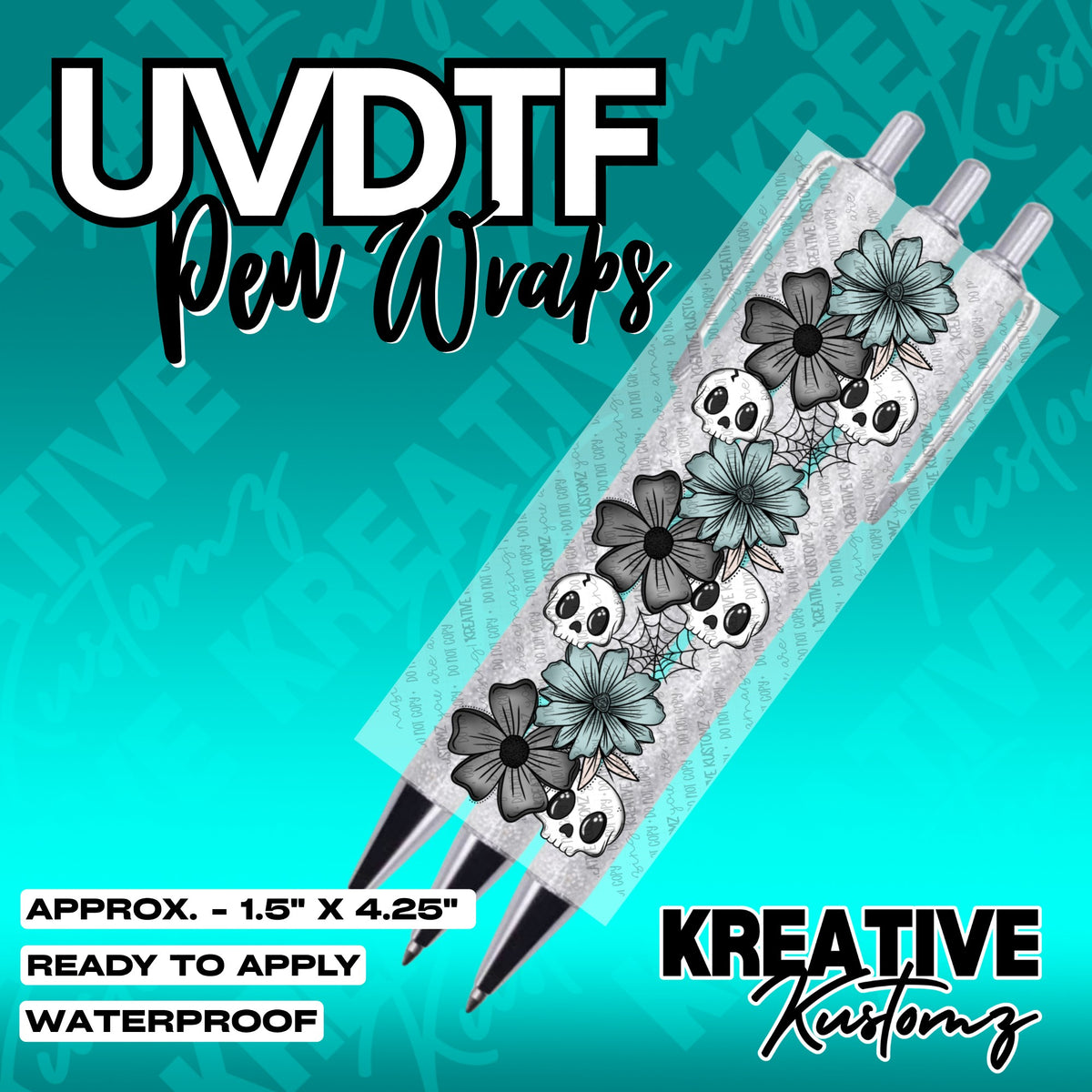 058 | UVDTF Pen Wrap Decal
