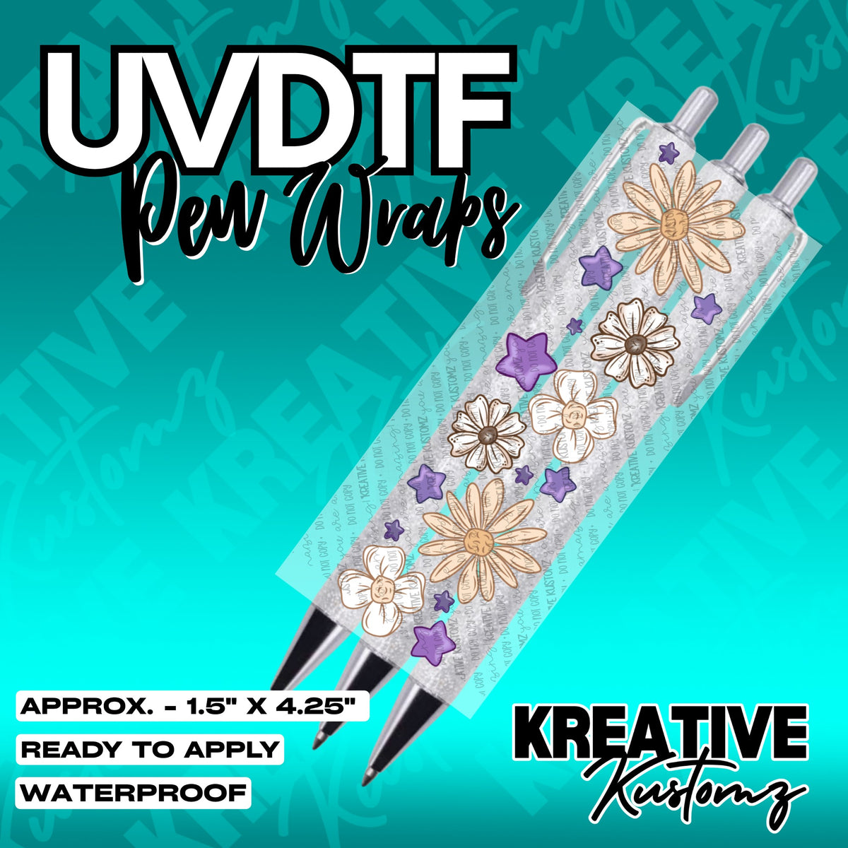 066 | UVDTF Pen Wrap Decal