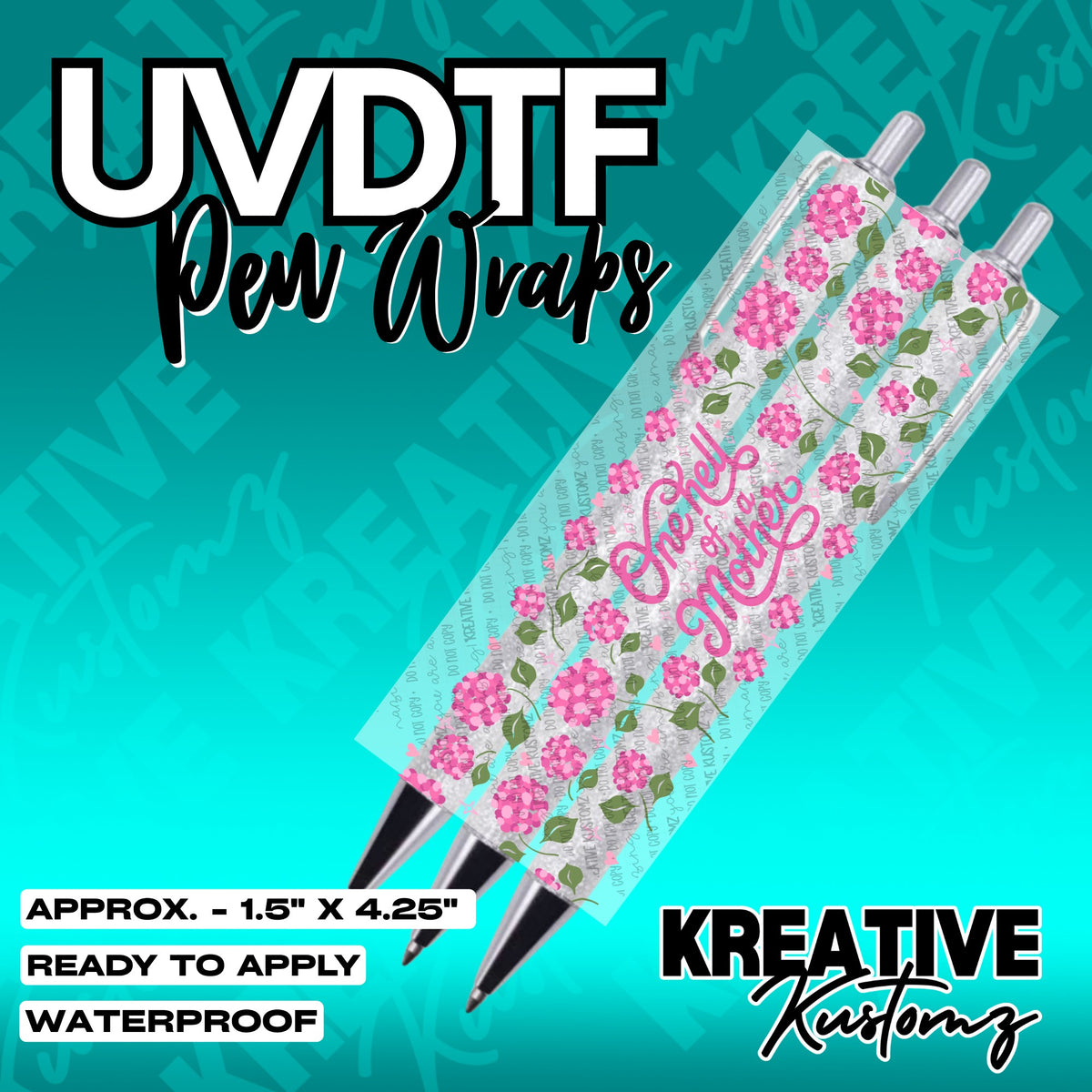298 | UV DTF Pen Wrap Decal