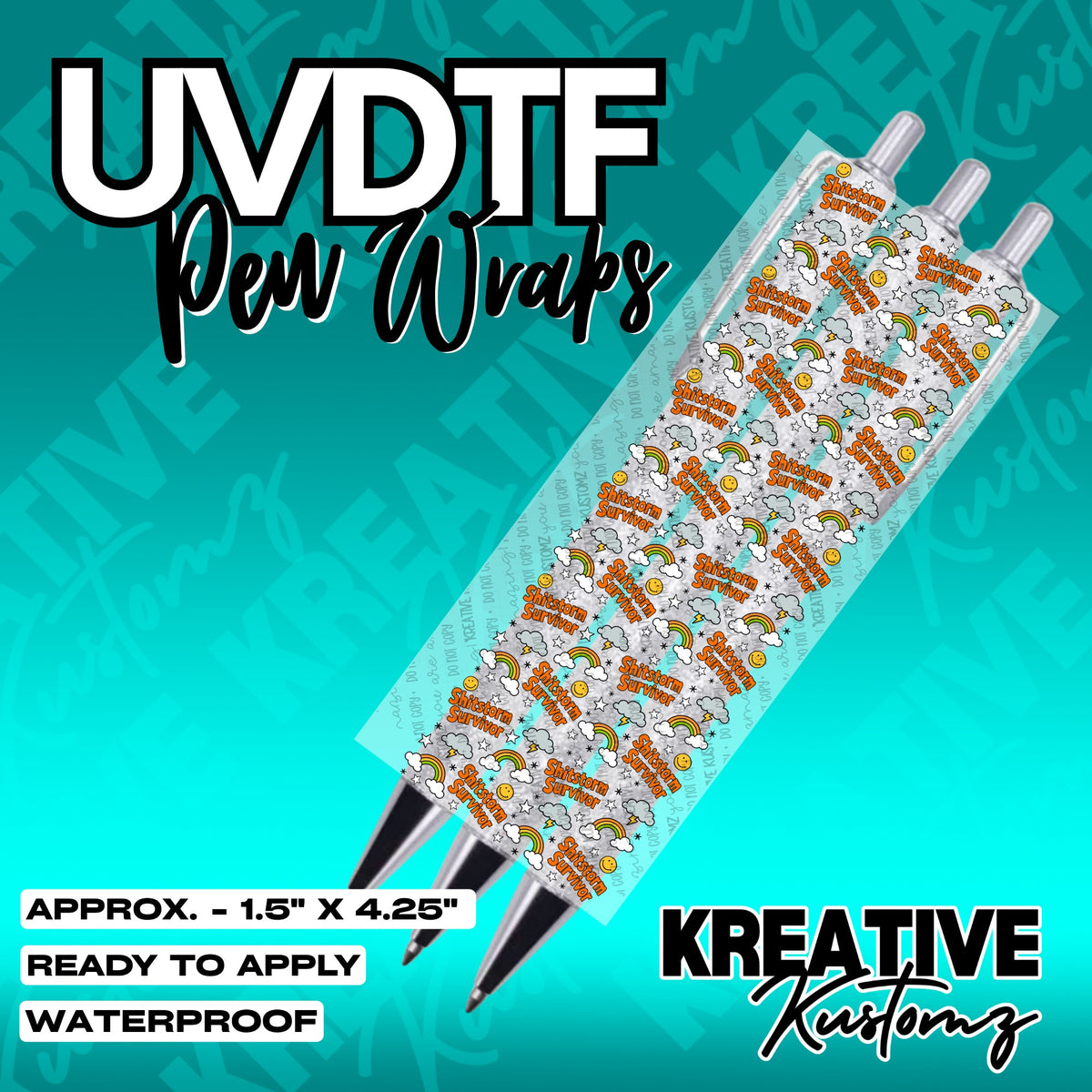 301 | UV DTF Pen Wrap Decal