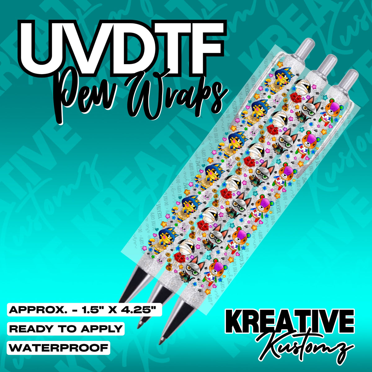 321 | UV DTF Pen Wrap Decal