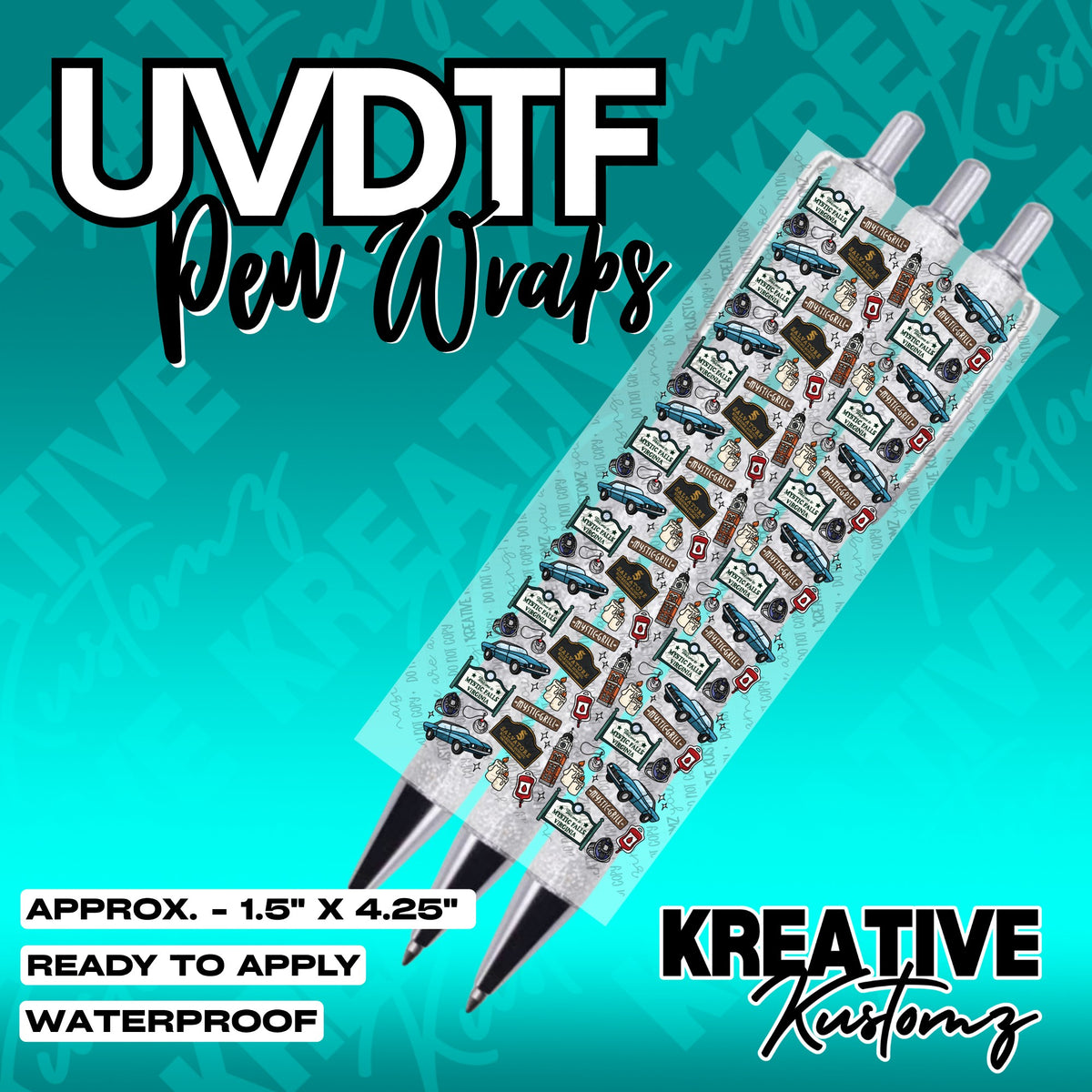 322 | UV DTF Pen Wrap Decal