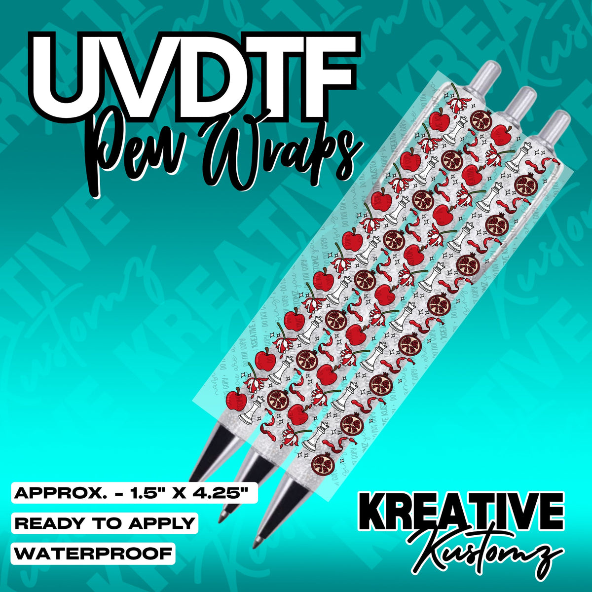 324 | UV DTF Pen Wrap Decal