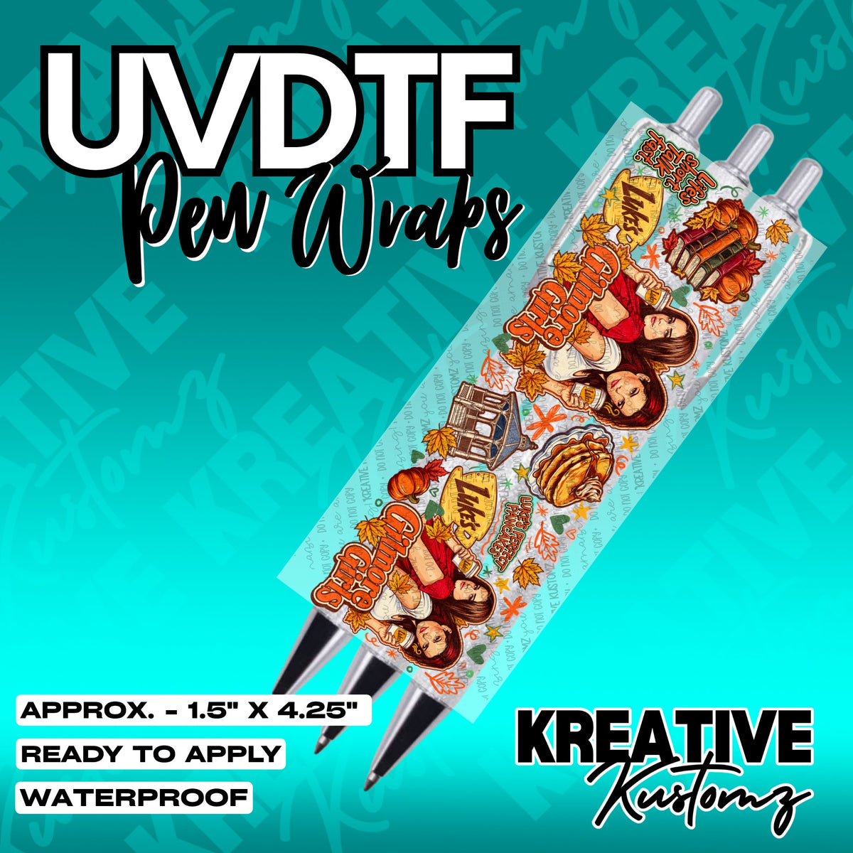 338 | UV DTF Pen Wrap Decal